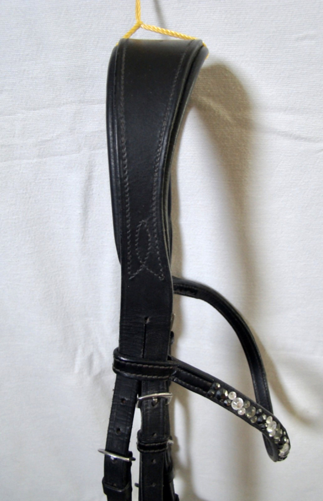 Kavalkade Snaffle Bridle • IVANA • Black Leather/Patent Leather • Cob Size Used