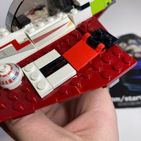 LEGO Star Wars Jedi Starfighter 7143 Complete With Instructions + Minifig