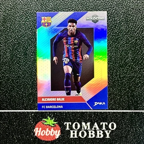 ALEJANDRO BALDE /199 REFRACTOR DAKA HOLOCENE TEAM SET 2022-23 BARCELONA