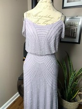 NWT BHLDN Troye Beaded Maxi Dress –Lilac – Size 0 – Anthropologie Formal bridal