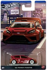 HOT WHEELS 2012 FORD FIESTA COMPACT KINGS SILVER SERIES