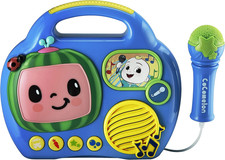 Cocomelon My First Sing-Along Toddler Boombox with Built in Microphone