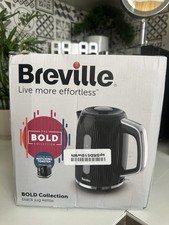 BREVILLE BOLD COLLECTION BLACK Jug Kettle VKT221 1.7Litre