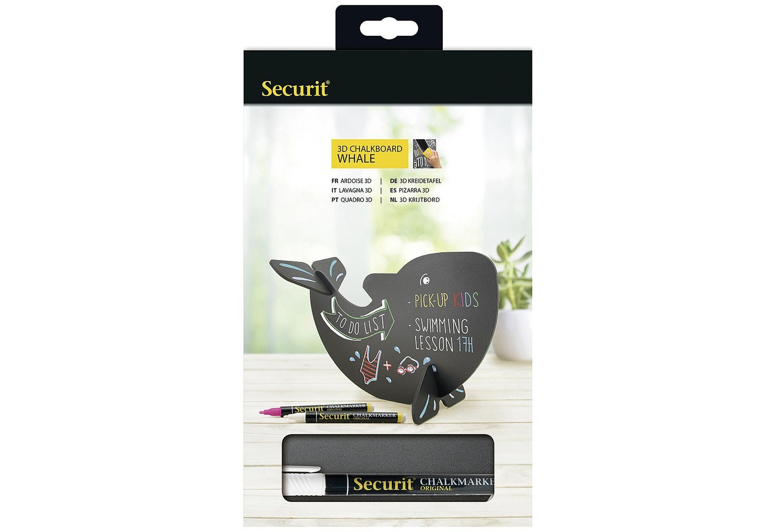 БЕЗОПАСНАЯ 3D-мотивационная стена Kreidetafel