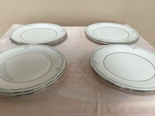 Royal Doulton Carnation Design 8 Salad Plates In Exc.Condition