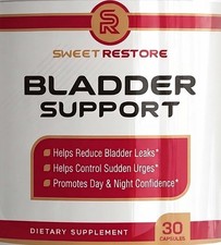Sweet Restore Bladder Support 30 Capsules Bla...