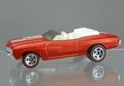 Vintage 1999 Hot Wheels Diecast 1/64 Redline 1970 Chevy Chevelle SS Convertible