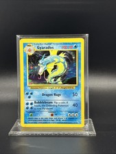 Pokemon Gyarados 006/102 Base Set Holo - HEAVY PLAY