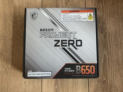 DEFEKT MSI B650M PROJECT ZERO microATX AM5 DDR5