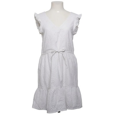 Shiwi, Kleid, Größe: XS, Weiß, Baumwolle, Gepunktet, Damen #adn