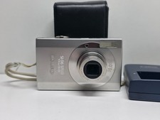 Cámara digital Canon IXUS 90 IS cámara digital, plateada, probada ⚡LISTA PARA FLASH⚡