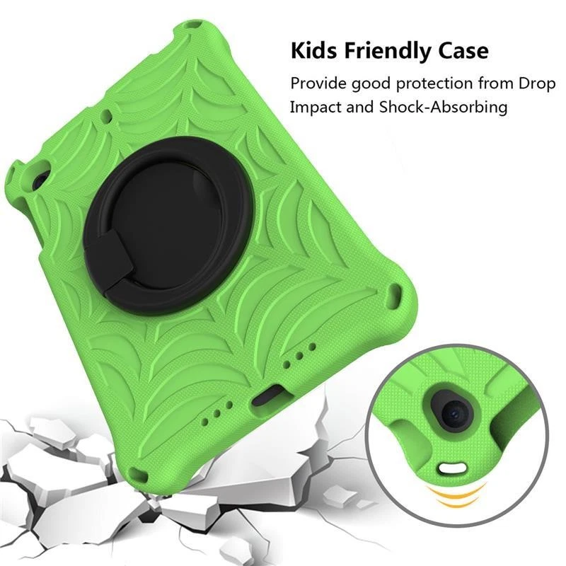 Kids Case For iPad mini 2 3 4 5 EVA FOAM Shockproof Heavy Duty Tablet Ring Cover - Image 3 of 4