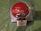 Patrick Mahomes  Autographed  Mini Helmet Chiefs With Coa