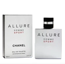 Chanel Allure Homme Sport Edt Perfume Men Eau De Toilette Spray 100ml