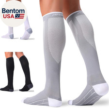 3 Pairs Compression Socks for Women and Men 20-30Mmhg-Circulation Support Socks