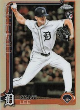 2025 Topps Chrome Update #USC43 Chase Lee Refractors Detroit Tigers