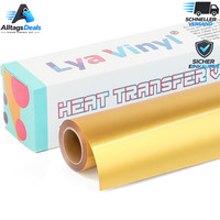 Plotterfolie Textil 30,5 × 305Cm Gold Flexfolie FüR Cricut Silhouette Cameo DIY