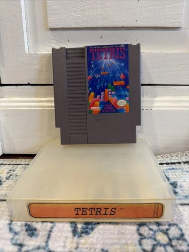 Tetris (Nintendo Entertainment System, 1989) Cartridge With Case