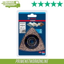 Bosch Expert Carbide 90mm Starlock Abrasive Sanding Plate RT2 100% ORIGINAL⭐⭐⭐⭐⭐