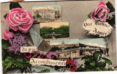 Old postcard A Good Year of Paris 13th (301831)
