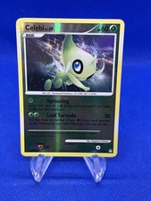 2007 Pokemon Mysterious Treasures Celebi 7/123 Reverse Holo Rare LP
