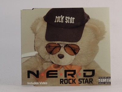N*E*R*D ROCK STAR (I12) 4 Track CD Single including Picture Sleeve VIRGIN