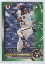 2022 Bowman Prospects Green Border 12/99 Felix Valerio #BP-128 uk2
