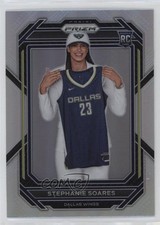 2023 Panini Prizm WNBA Silver Prizm Stephanie Soares #136 Rookie RC 0u2j
