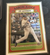 Topps 2017 Transcendent Aaron Judge Rookie VIP Party