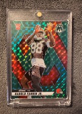 2025 Panini Mosaic Harold Fannin Jr. Rookie #384 Browns Prizm Football Card
