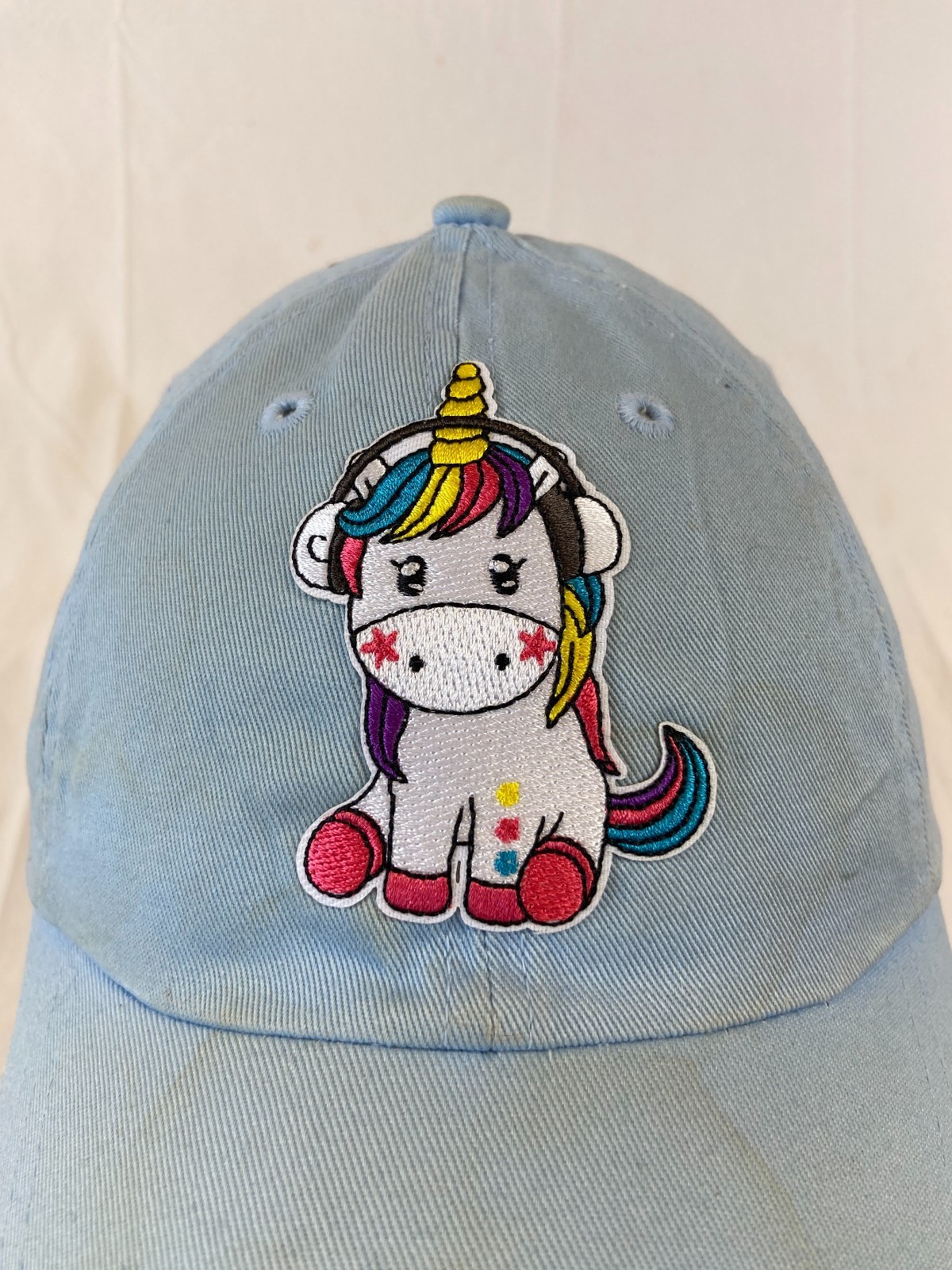 Unicorn Baseball Cap Strapback Hat Patch Whimsy F… - image 2