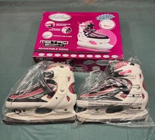 NEW Adjustable Girls Ice Skates Women's Size 6-9