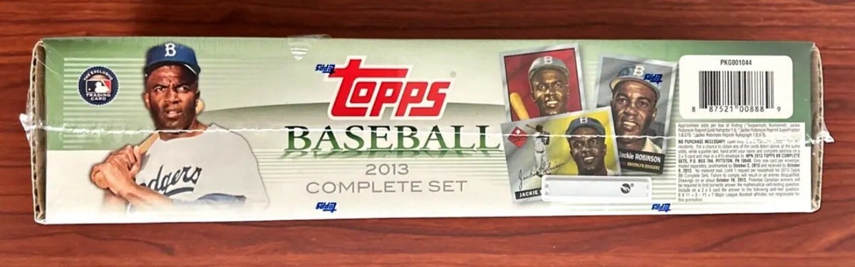 2013 Topps Baseball Complete Set - Factory SEALED + Jackie