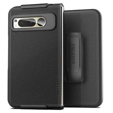 Google Pixel Fold Belt Clip Case, Slim Case with Holster (Black)