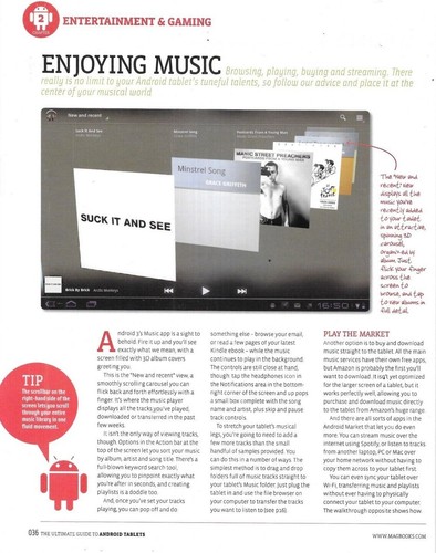 Android Tablets Magazine Ultimate Guide Best Games Battery Hidden Secrets 2012 . - Picture 10 of 12