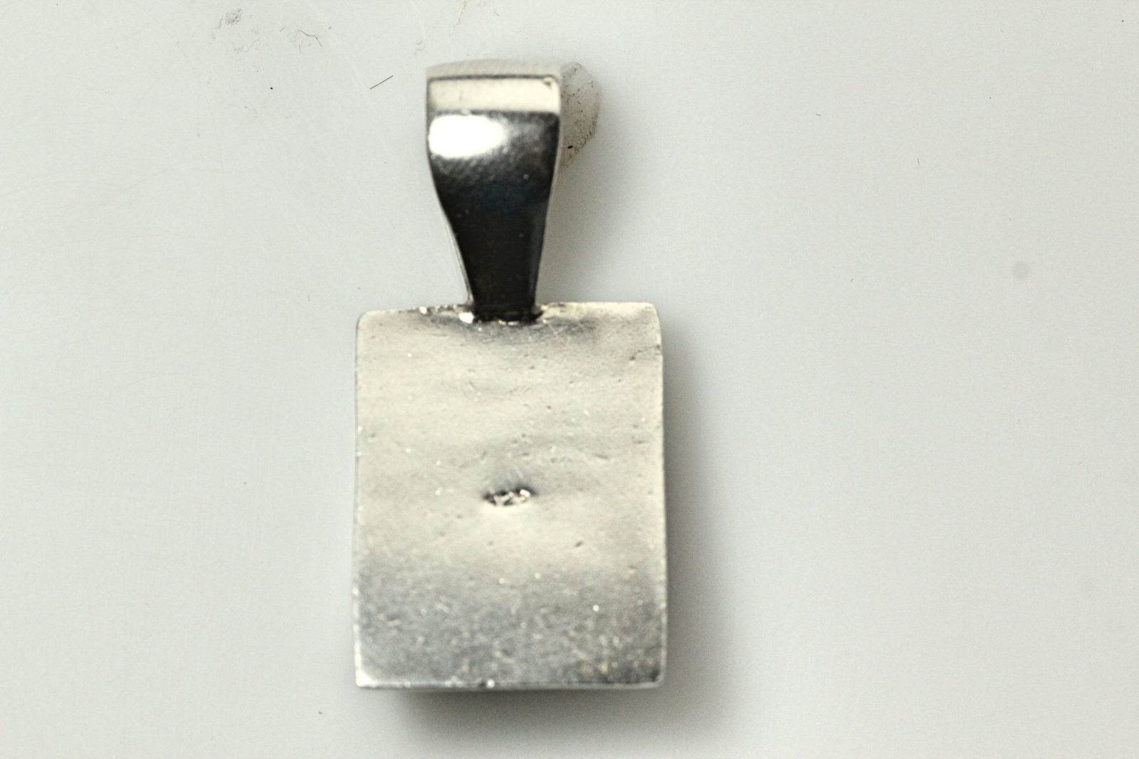 925 Sterling Silver Curved Rectangular Turquoise … - image 3