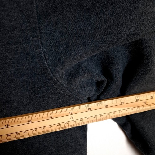 Maglione uomo HELLY HANSEN taglia S pullover grigio canguro tasche cotone con... - Foto 6 di 9