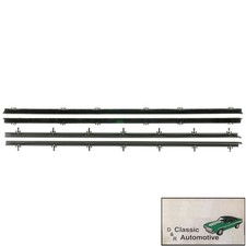 1966 1967 Chevrolet El Camino Door Seals Fuzzy Window Felt Weatherstrip 66 67 1966 1967 Chevrolet El Camino Door Seals Fuzzy Window Felt Weatherstrip 66 67