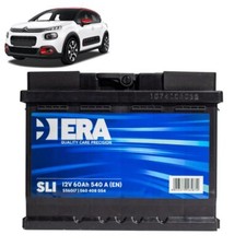 Batteria 60Ah per Citroen C3 III 1.2 VTi Benzina 2016+