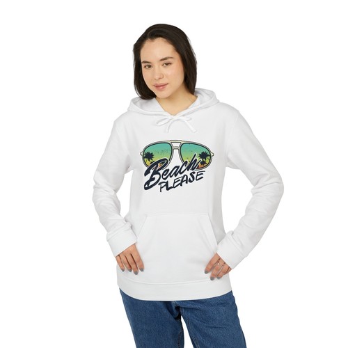 Beach Please - adidas Customized Unisex Fleece Hoodie - Multiple Sizes/Colors - Picture 4 of 33