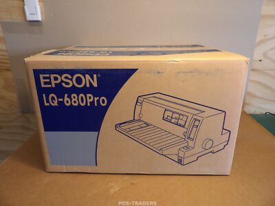 Epson LQ-680 Pro 24-pin Flat-bed Parallel Dot Matrix Printer - AS NEW IN BOX