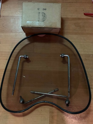Original 1978-80 Small Windscreen Honda CY 80 50 SUPER RARE Windscreen - Picture 2 of 3