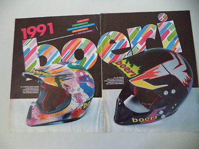 advertising Pubblicità 1991 CASCO HELMET BOERI FK CROSS/FK JET | eBay