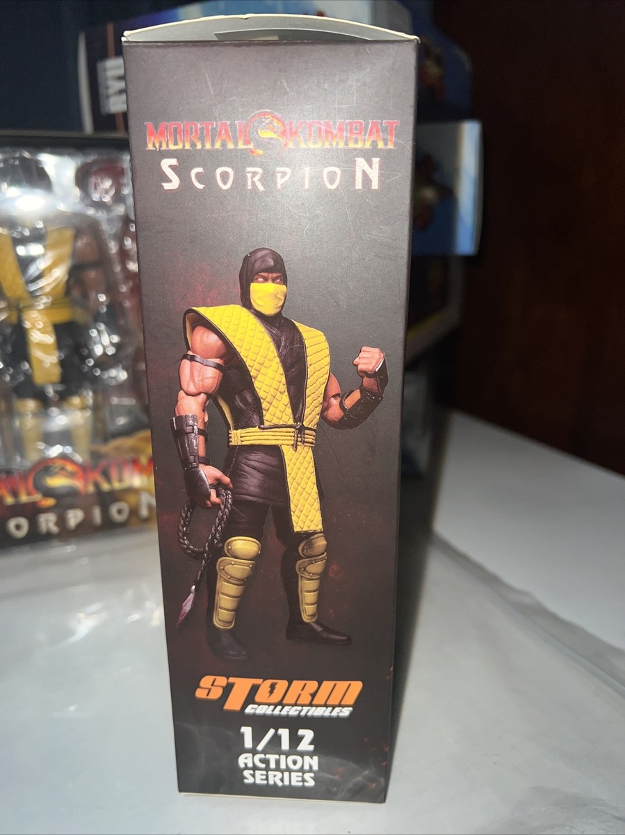 Storm Collectibles 1/12 Mortal Kombat SCORPION MK1/MK2 Mask Clean
