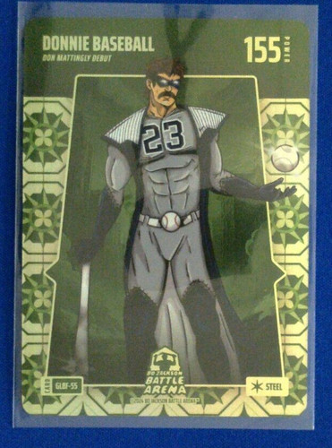 Bo Jackson battle arena Grandmas Linoleum Battlefoil DONNIE BASEBALL Cas Hit SSP