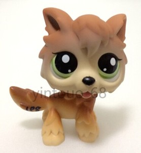 Littlest Pet Shop Loup de bois LPS authentique #2141 / vintage Hasbro - France