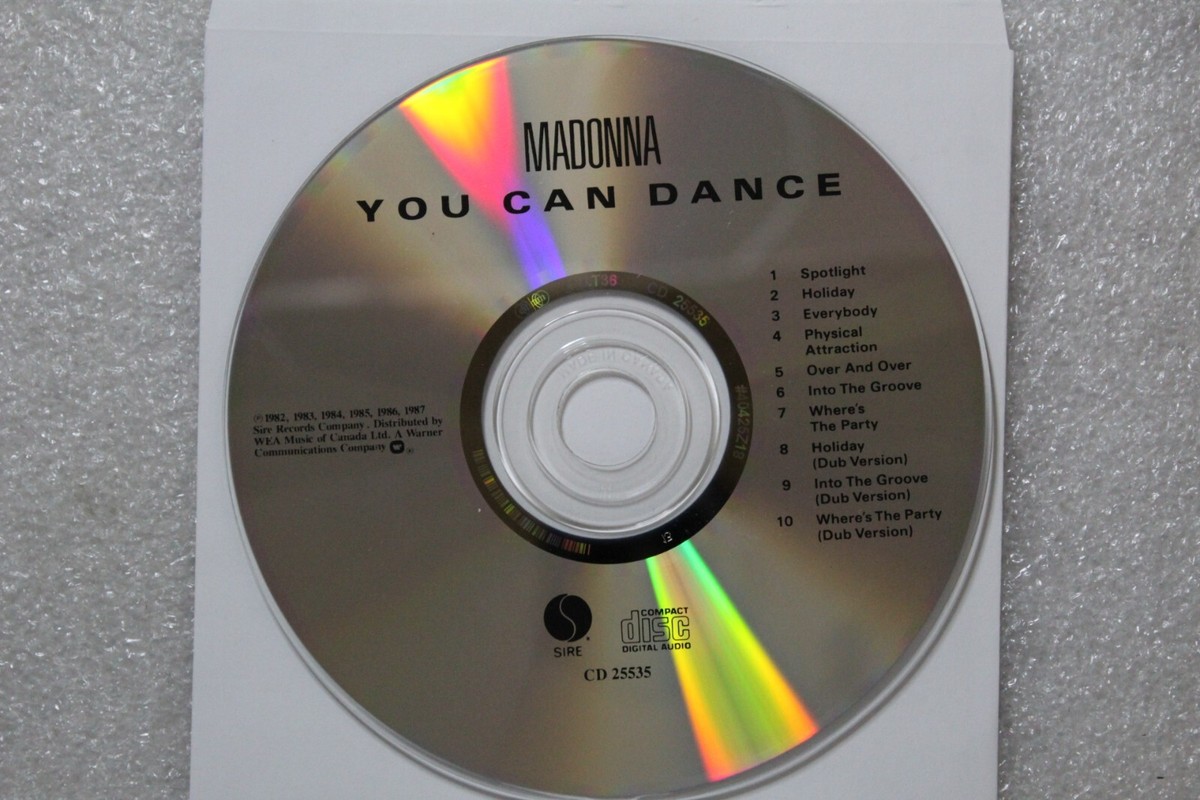 Madonna – You Can Dance CD Synth-pop, Disco, House, Dance-pop