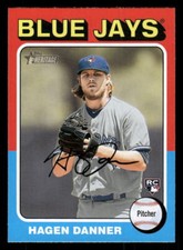 2024 Topps Heritage #495 Hagen Danner Rookie RC
