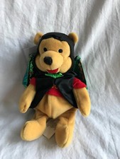 Disney Winnie the Pooh Bat Halloween Park Exclusive Spooky Beanie Plush