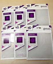 Prägefolder 3D (15,2 x 15,2cm), 6er Set, Wei...